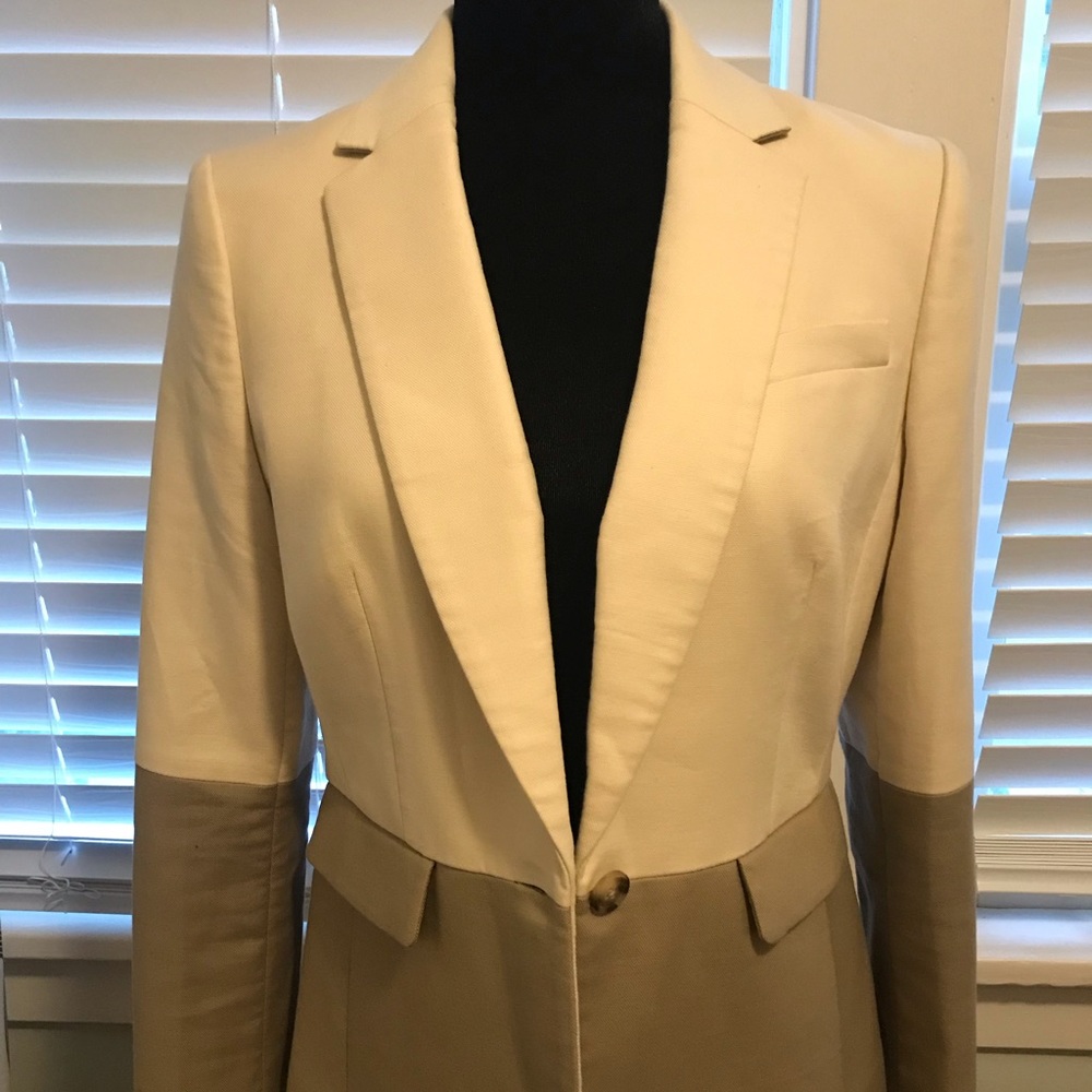 Banana Republic Colorblock Blazer Sz 6